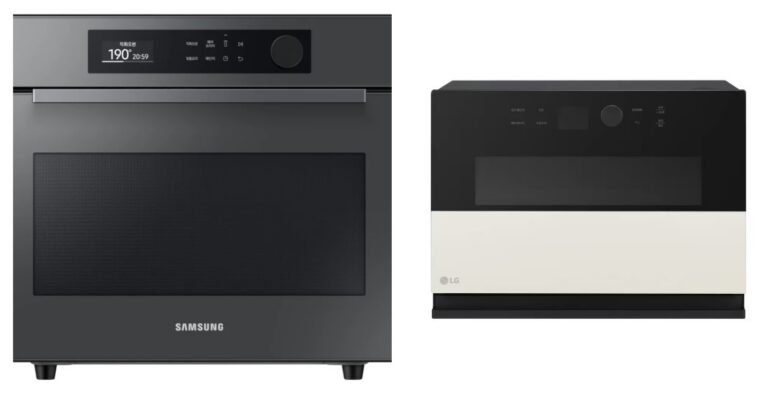 삼성 직화오븐 LG 광파오븐 비교 사진